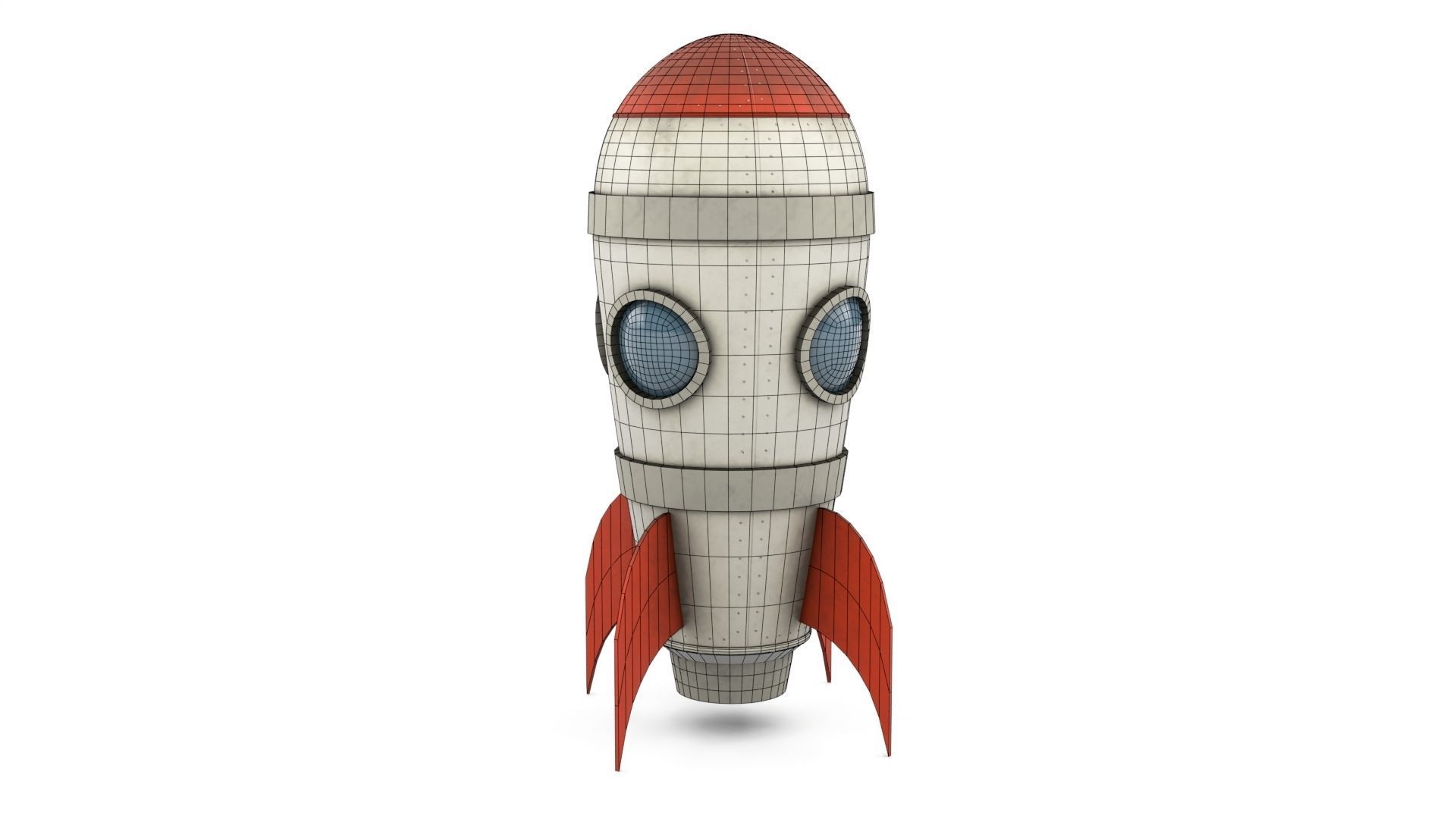 Toy rockets 3D Model Collection_6