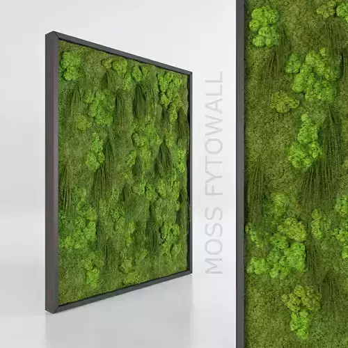 Moss wall 3D model