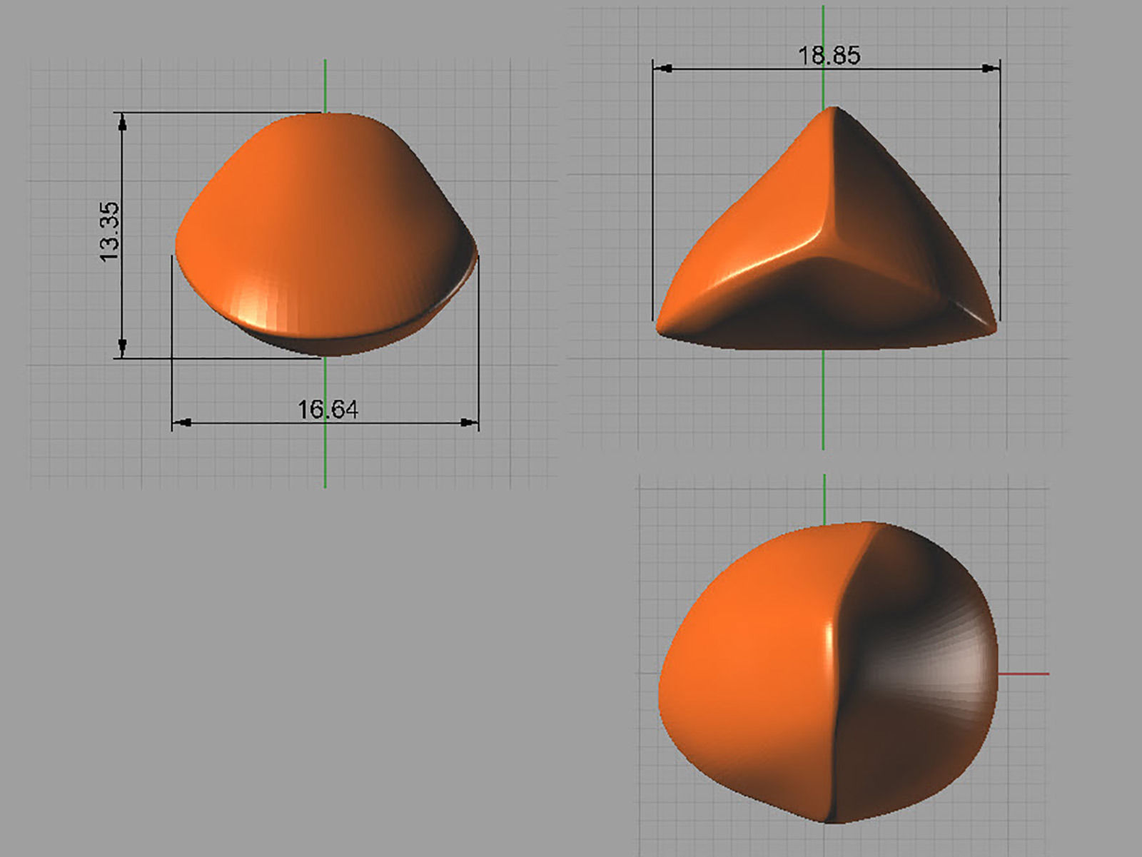 Exclusive fashion ring with fire opal 3D print model_14