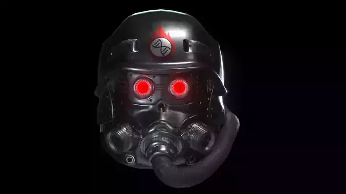 MK II Prometheus Helmet Purity 3D model