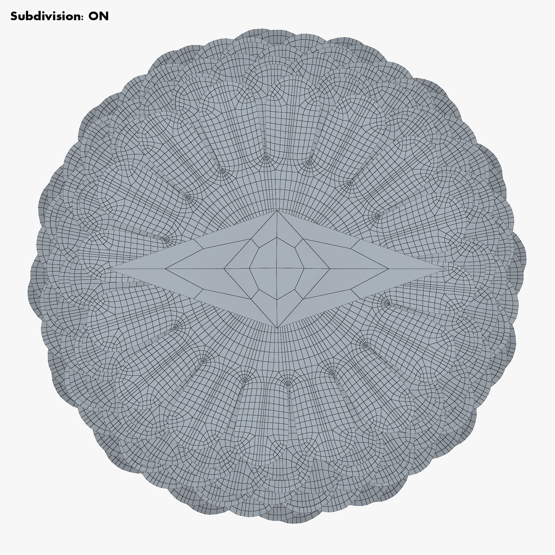 Christmas Tree Paper v 2 3D model_15