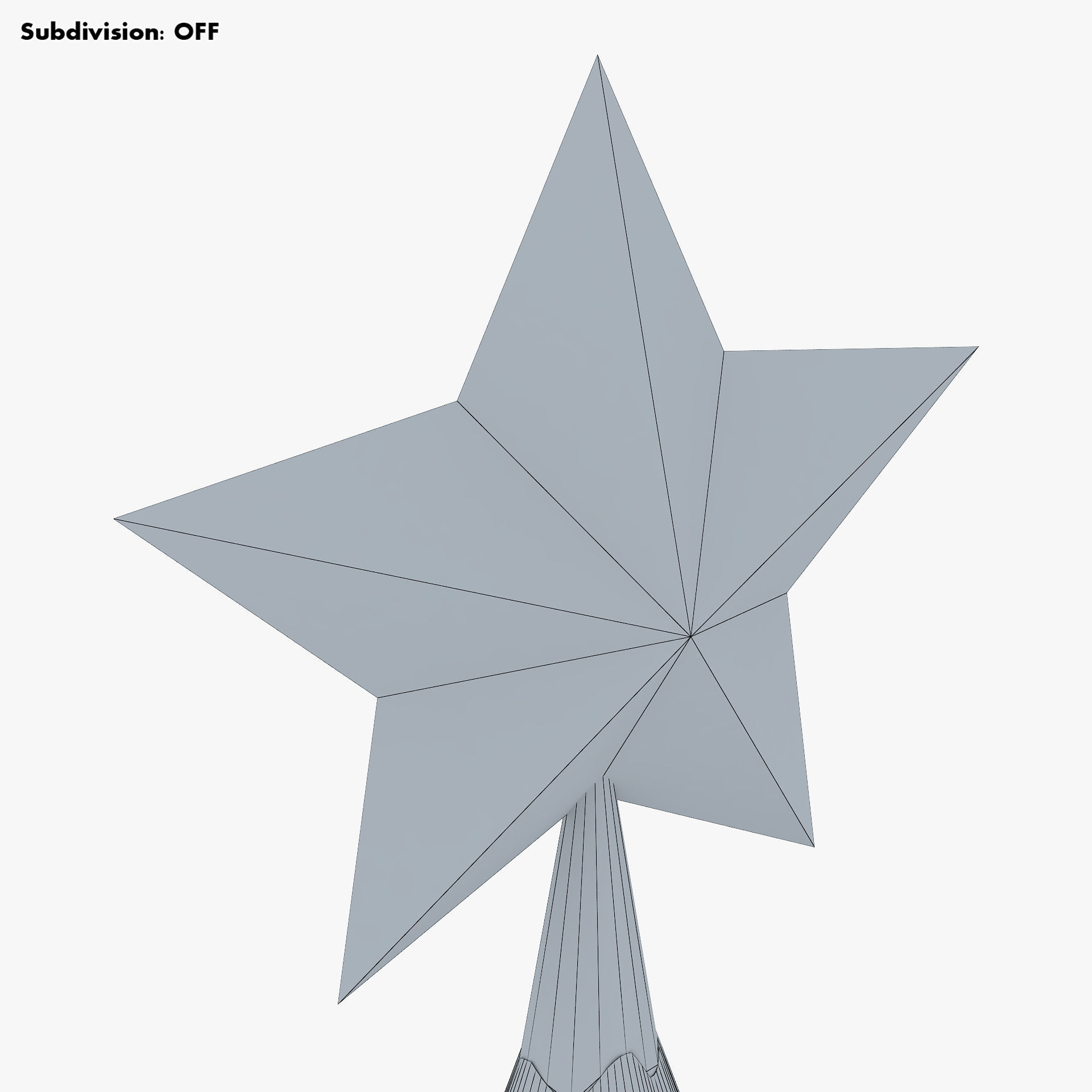 Christmas Tree Paper v 2 3D model_20