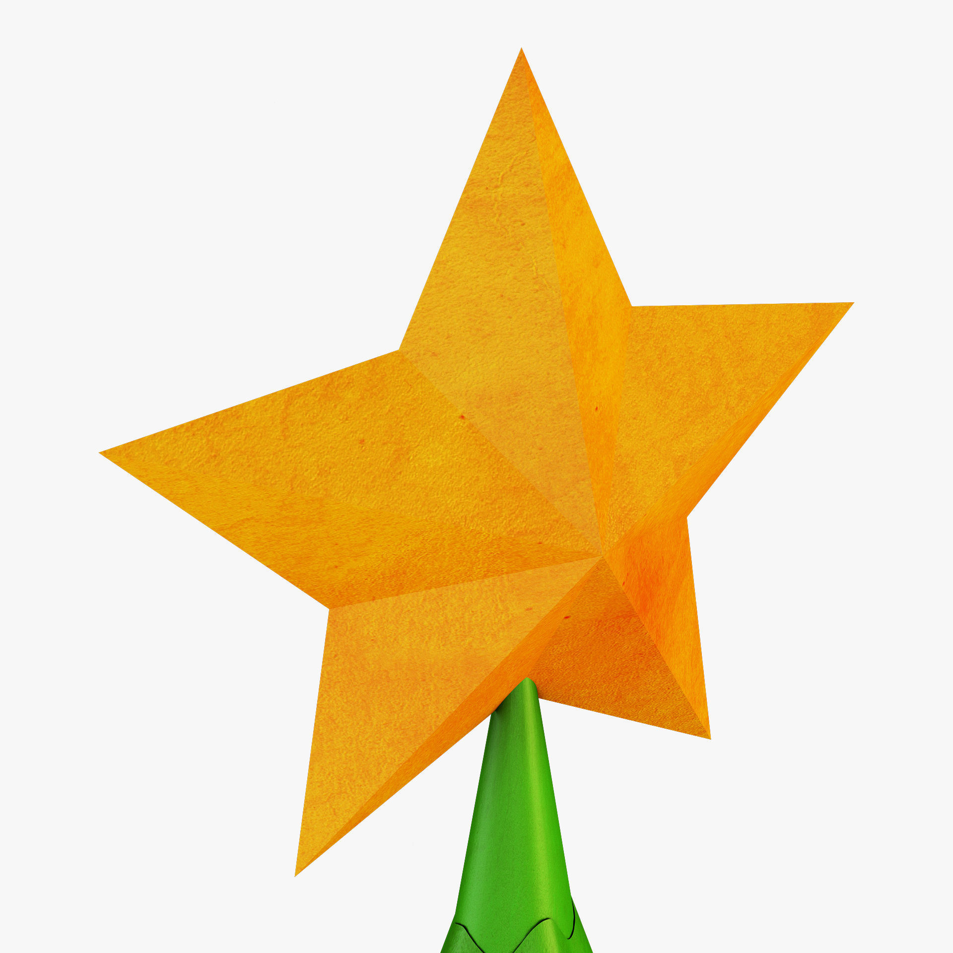 Christmas Tree Paper v 2 3D model_6