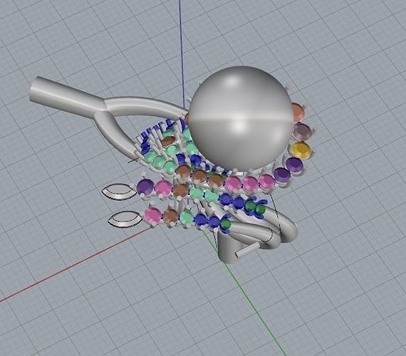 rings dialma -CG98 3D print model