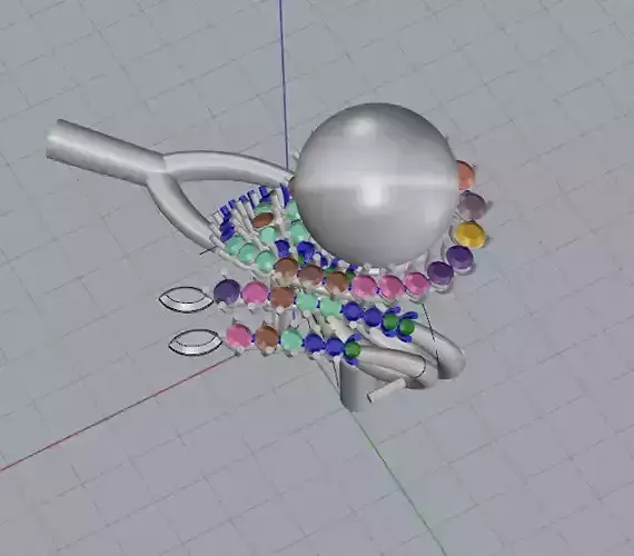 rings dialma -CG98 3D print model