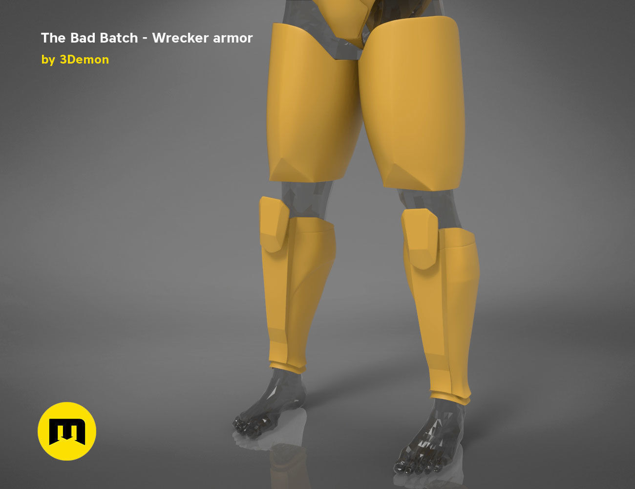 The Bad Batch Wrecker armor 3D print model_14