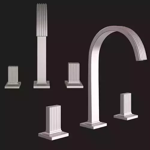 Rubinetterie Treemme KEA Sink mixer 3D model