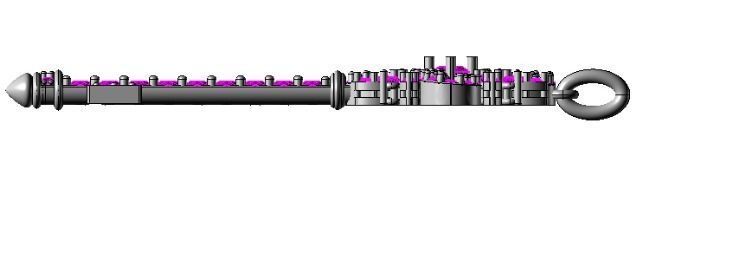 clef tiffany -CG104 3D print model_6
