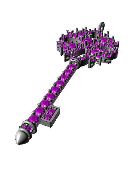 clef tiffany -CG104 3D print model_7