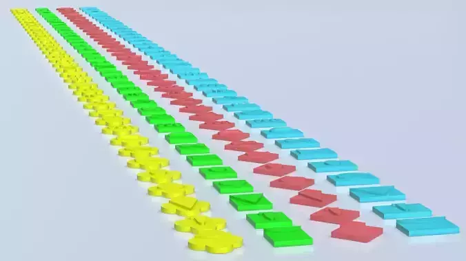 Nato Military Symbols 3D print model
