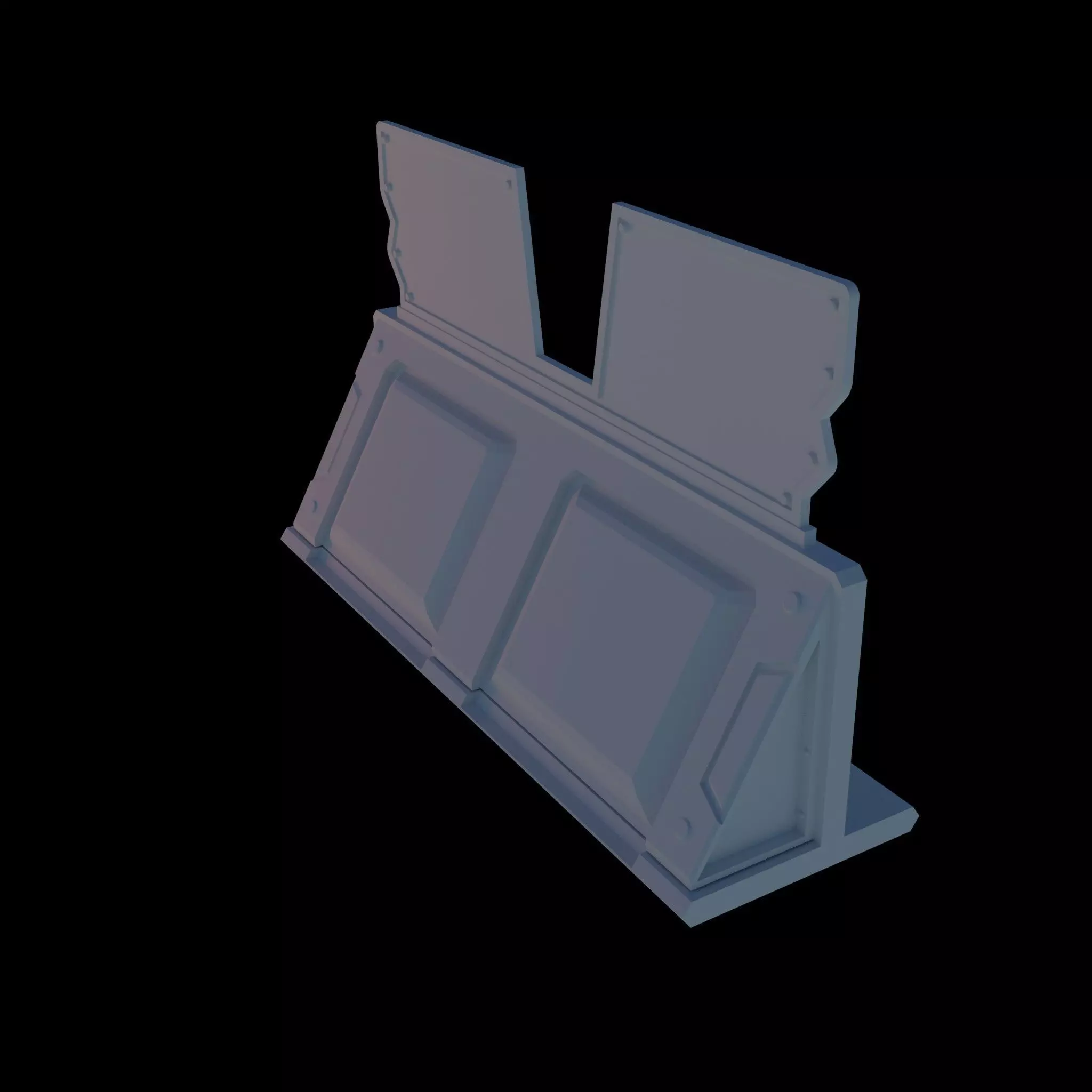BARRICADES 3D PRINTABLE STL MODELS 3D print model