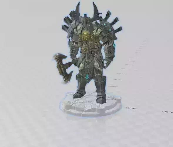 War Viking Figurine 3 d Print