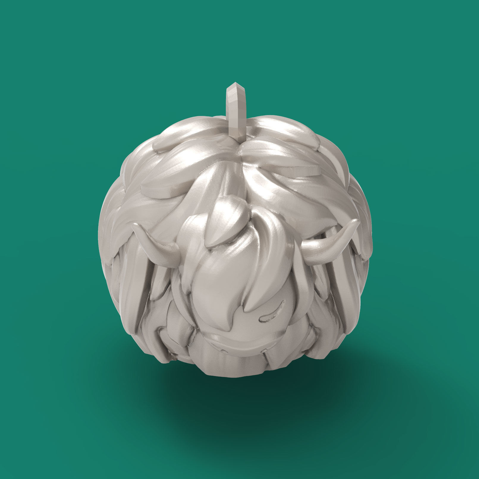 Bull ornament for Christmas tree 3D print model_1