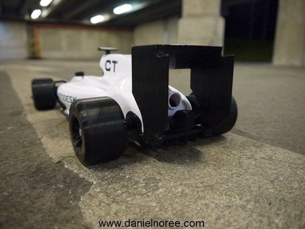 OpenRC Formula 1 car Free 3D print model_4