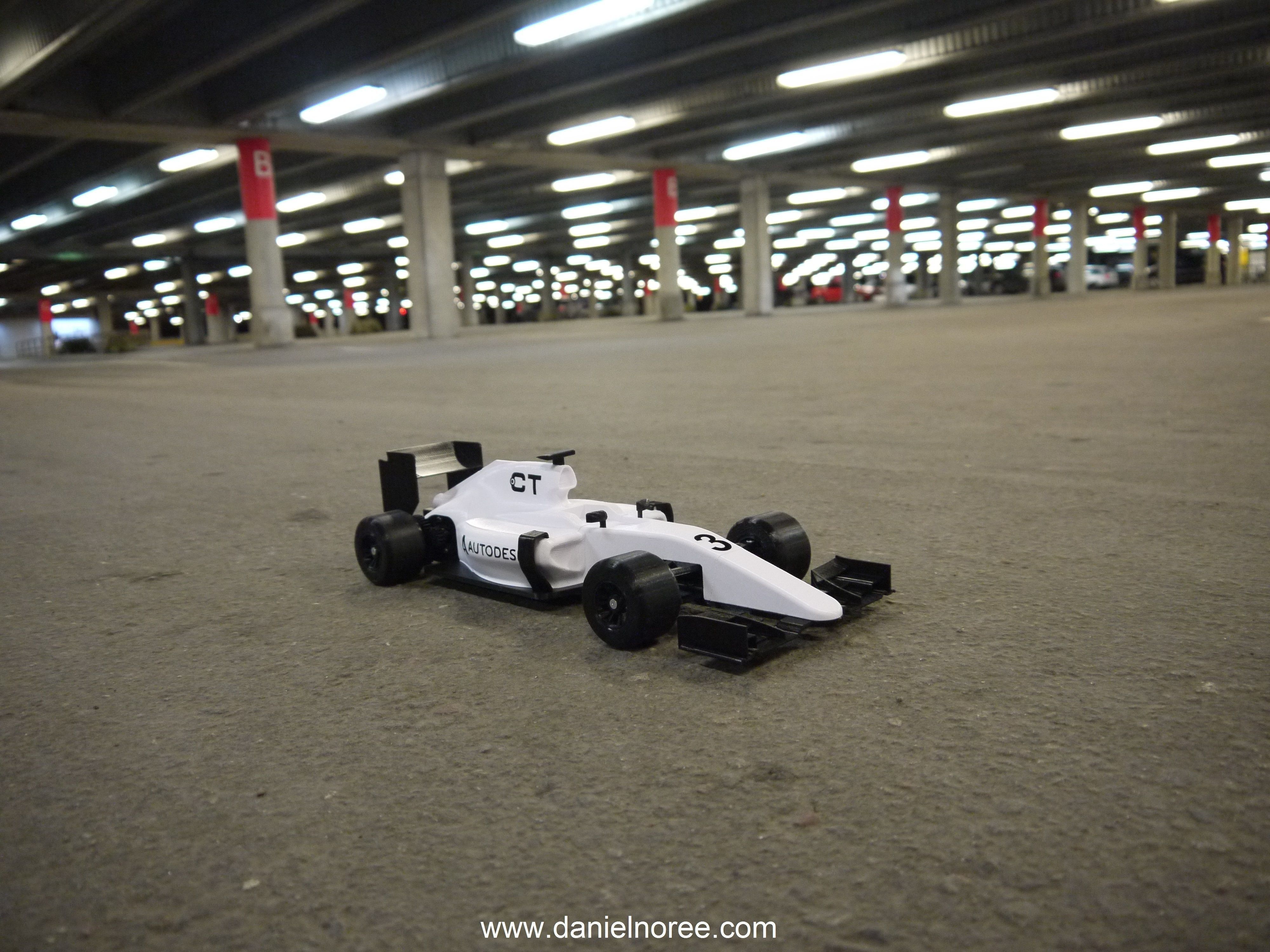 OpenRC Formula 1 car Free 3D print model_7