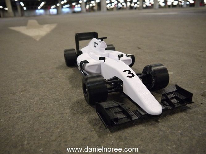 OpenRC Formula 1 car Free 3D print model