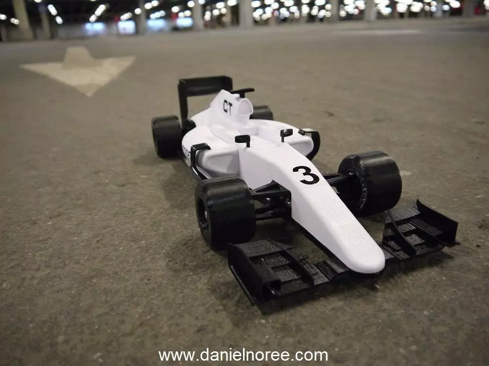 OpenRC Formula 1 car Free 3D print model_0