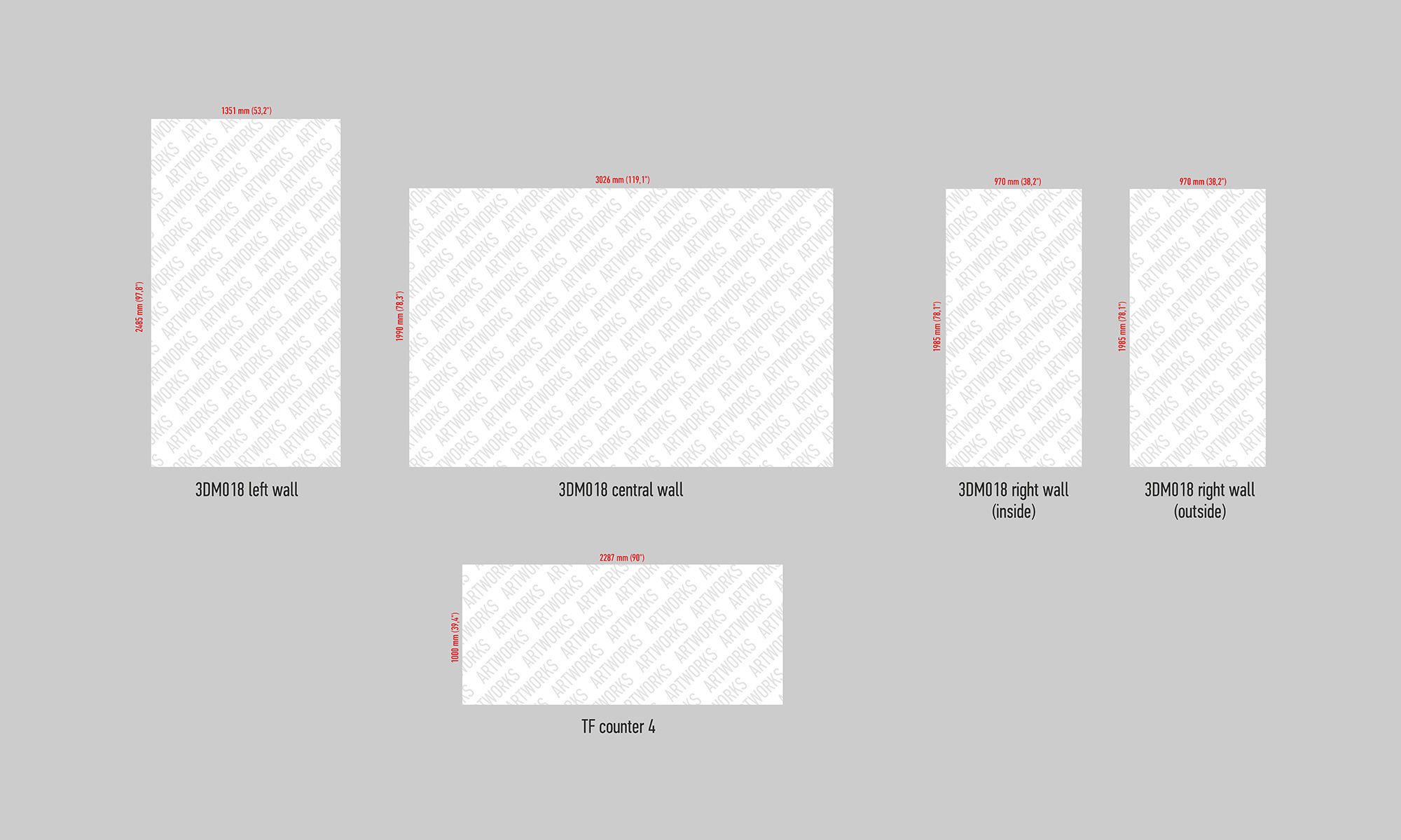 Exhibition booth 10x10ft 3DM018 3D model_11
