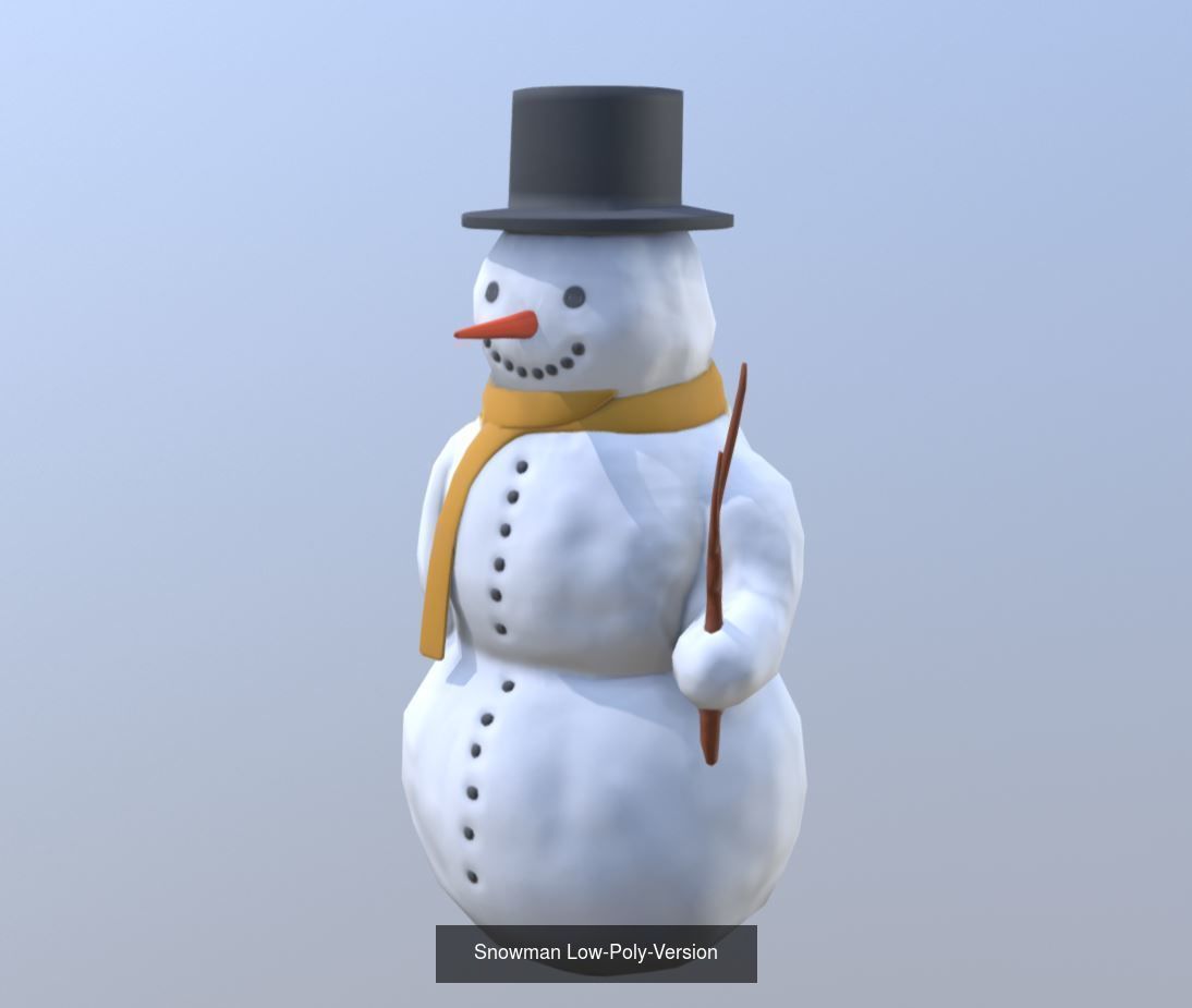  Christmas Stuff 3D Model Collection_15