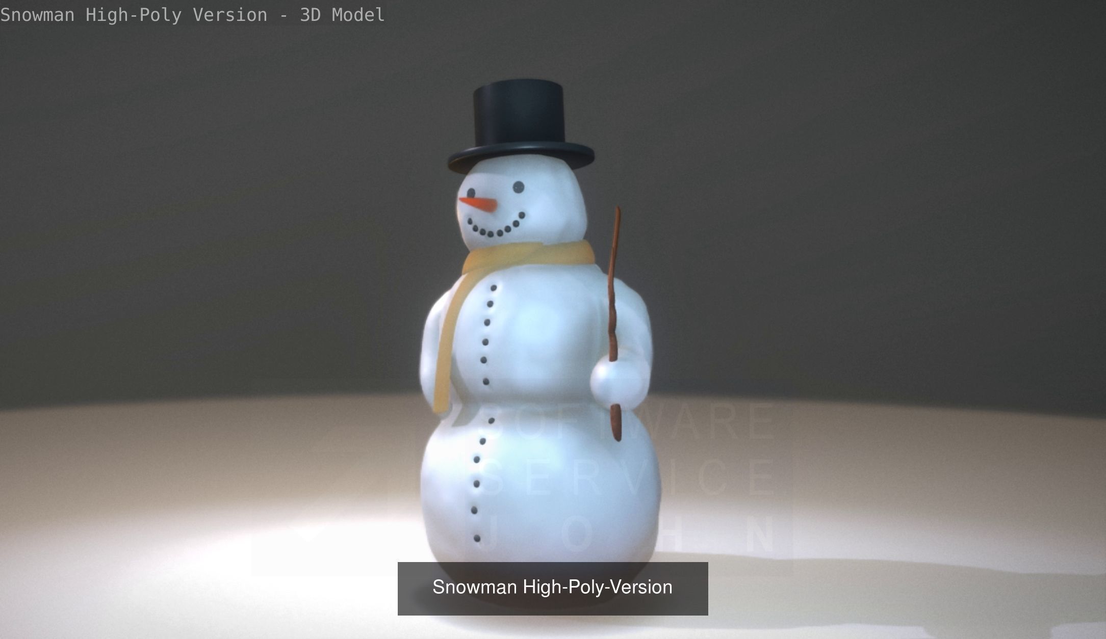  Christmas Stuff 3D Model Collection_22