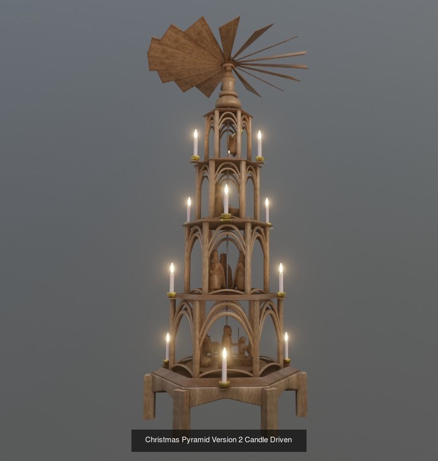  Christmas Stuff 3D Model Collection_16