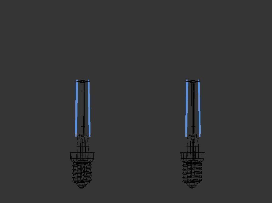 Candelabra Bulb 3D model_3