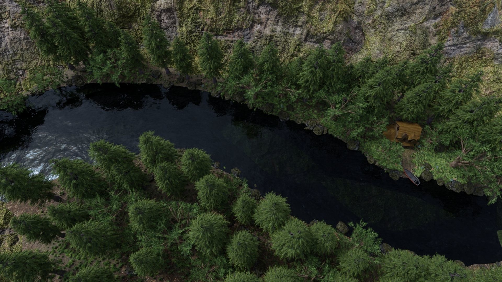 Valley Scene 3D model_7