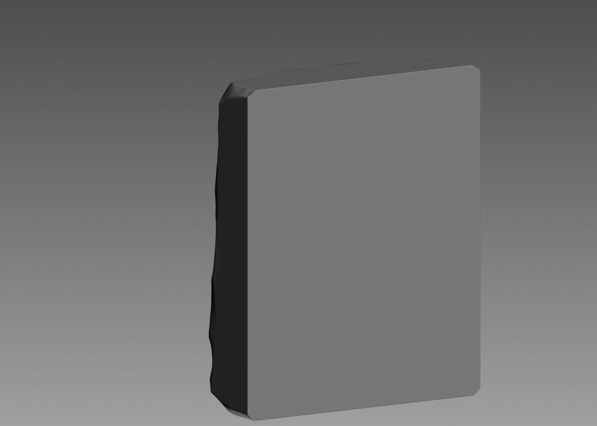 Face modern sculpture 3d print model 3D print model_28