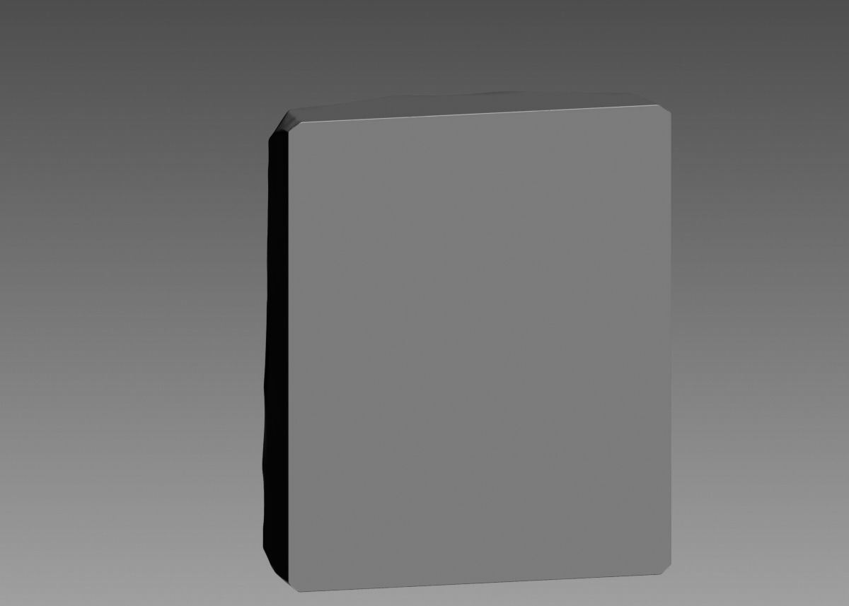 Face modern sculpture 3d print model 3D print model_26