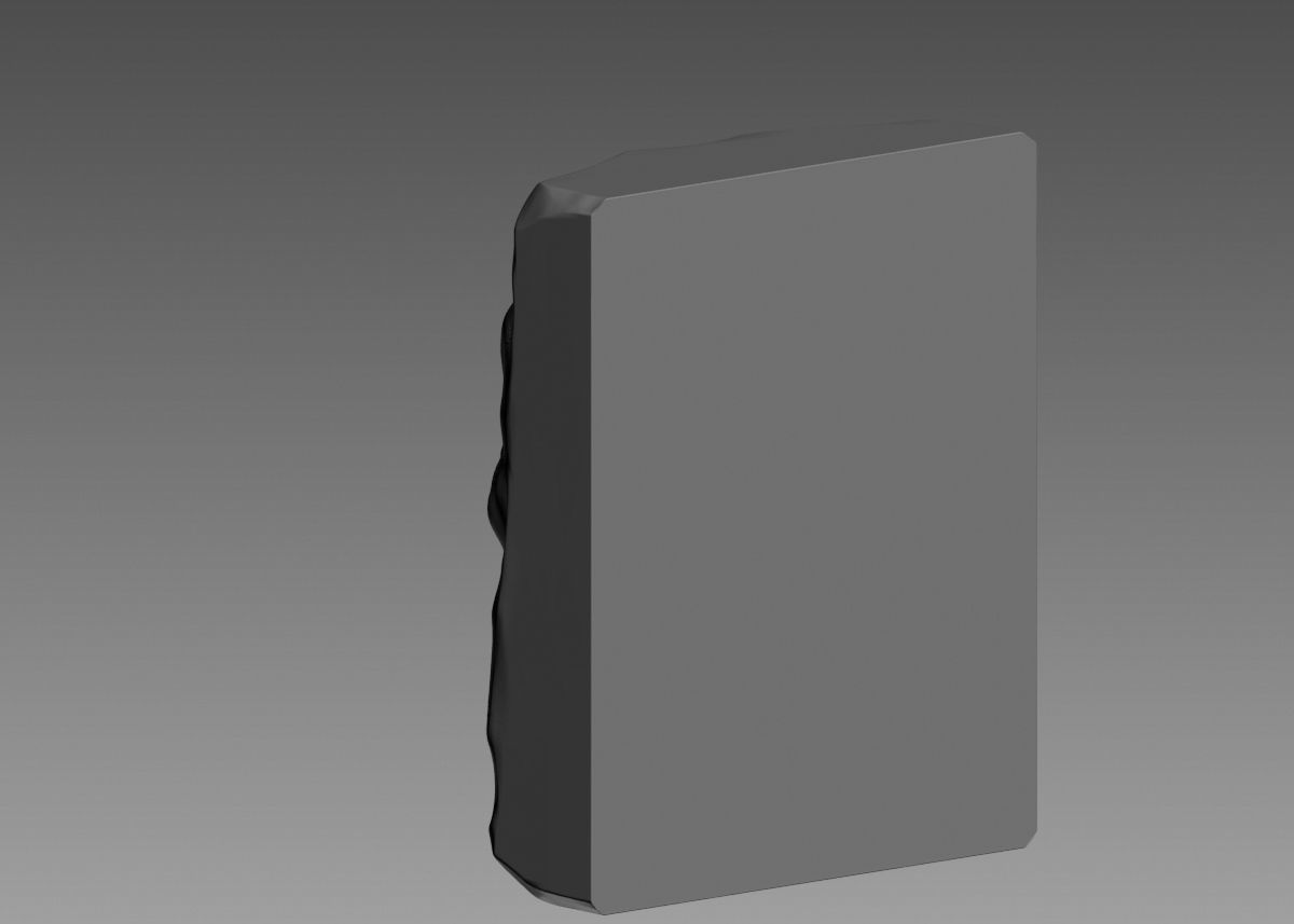 Face modern sculpture 3d print model 3D print model_29