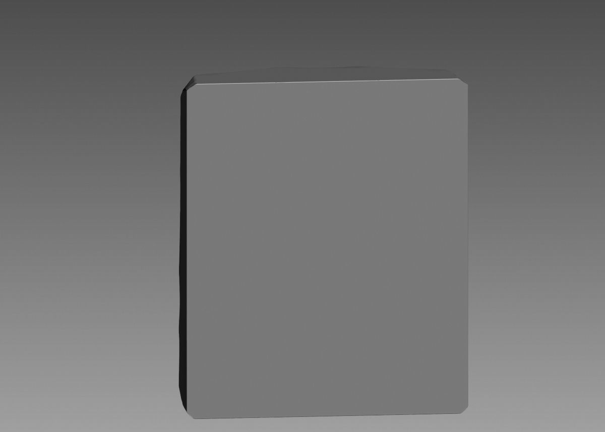 Face modern sculpture 3d print model 3D print model_25