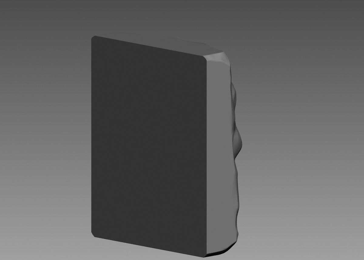 Face modern sculpture 3d print model 3D print model_19