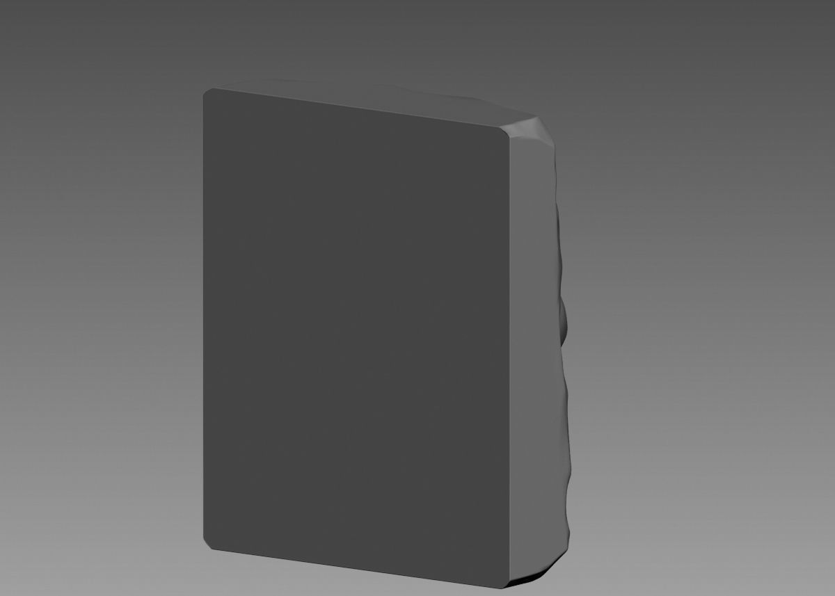 Face modern sculpture 3d print model 3D print model_20