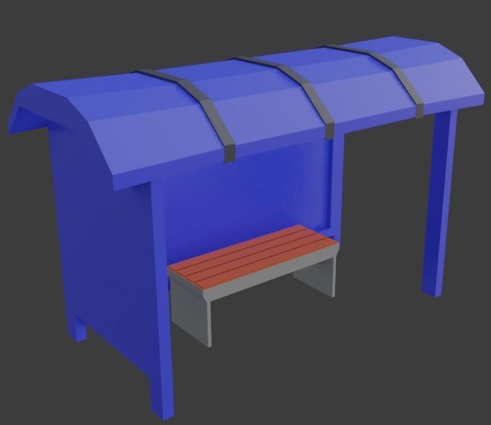 Low Poly City Pack Low-poly 3D model_47