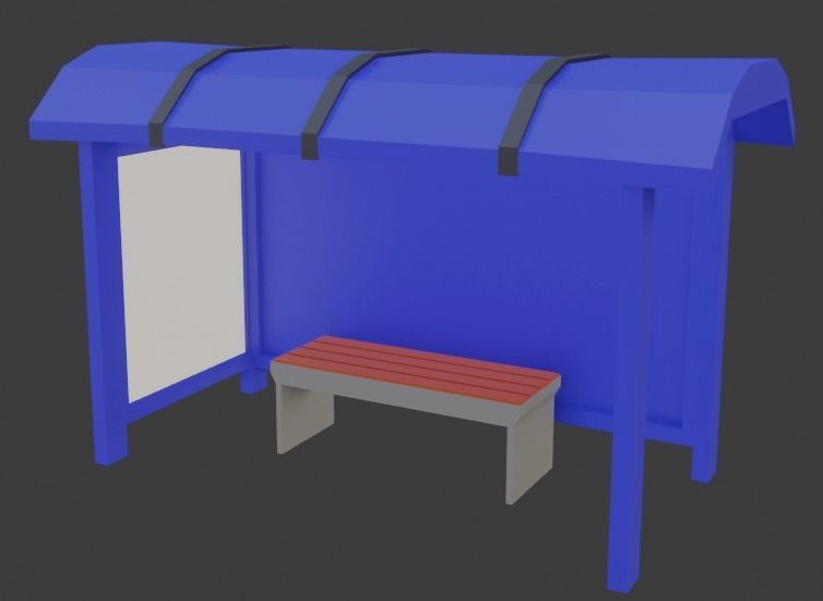 Low Poly City Pack Low-poly 3D model_46