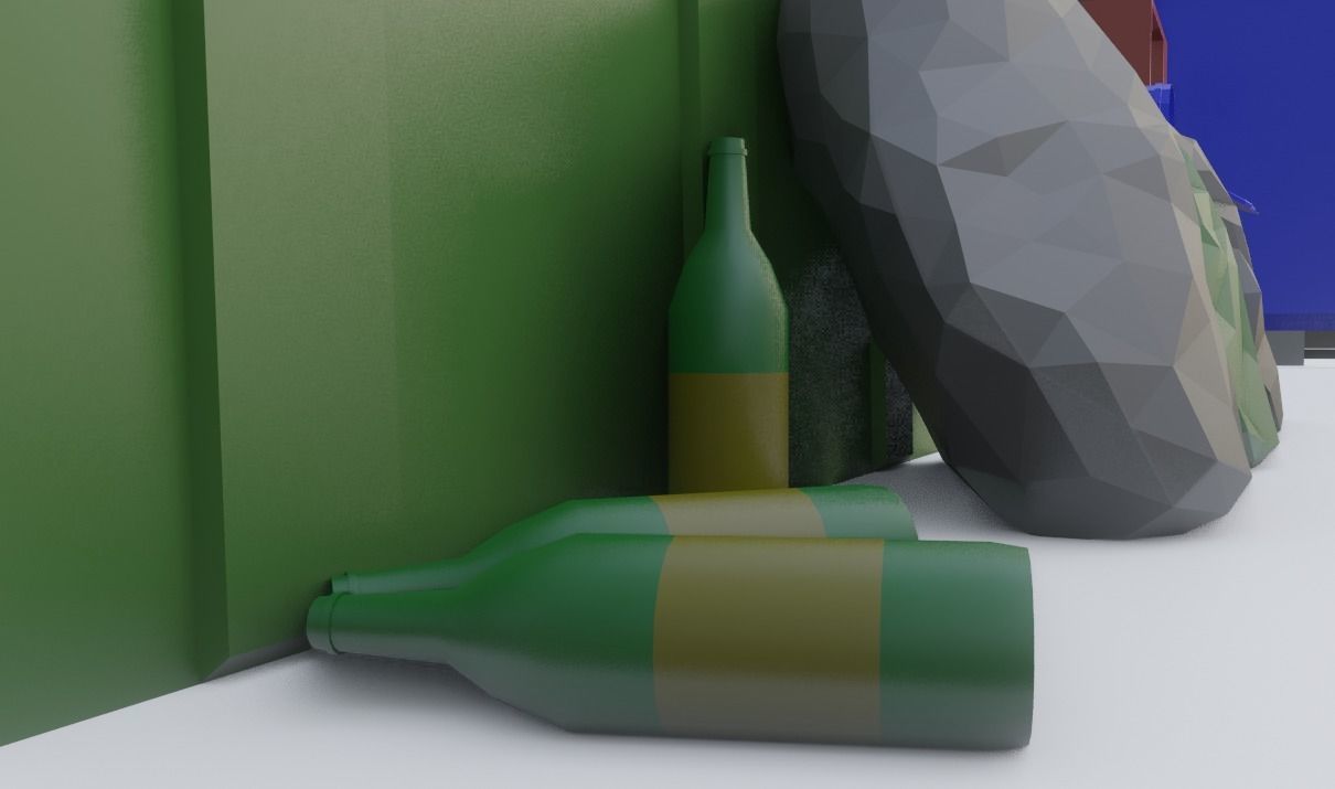 Low Poly City Pack Low-poly 3D model_36