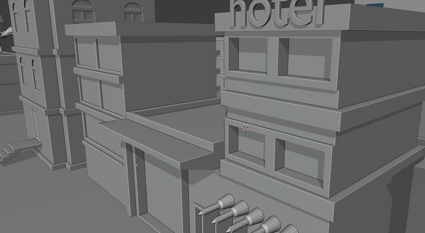 Low Poly City Pack Low-poly 3D model_73