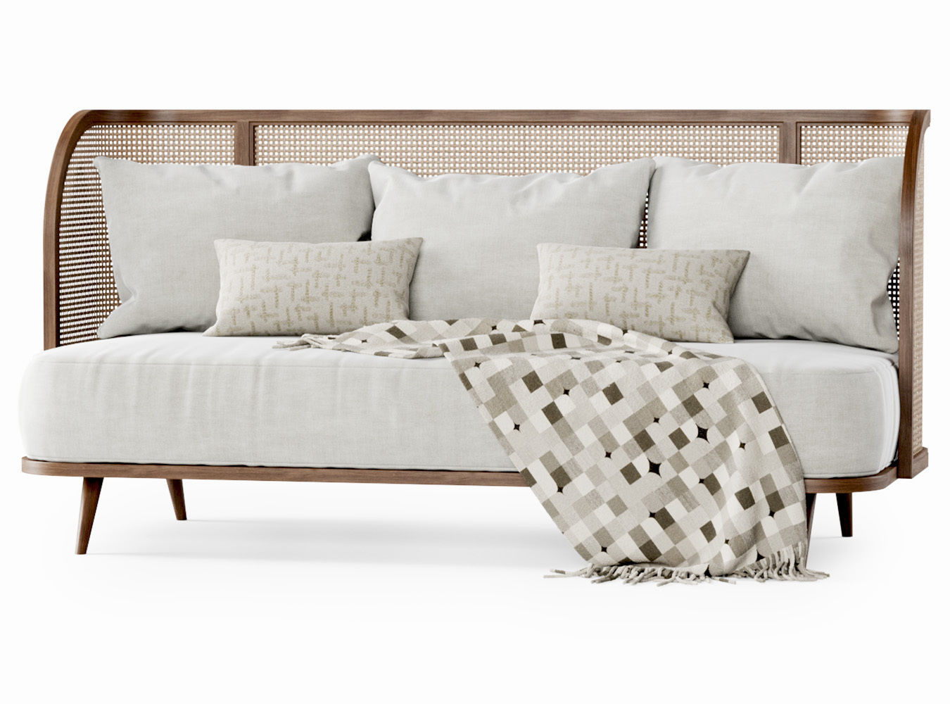 Three-seater garden sofa CV33  3D model_1