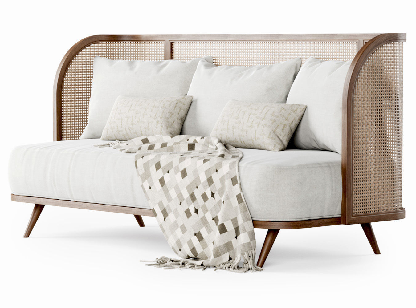 Three-seater garden sofa CV33  3D model_2