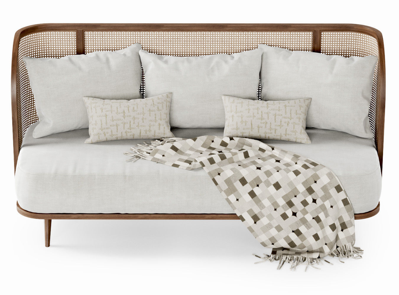 Three-seater garden sofa CV33  3D model_3