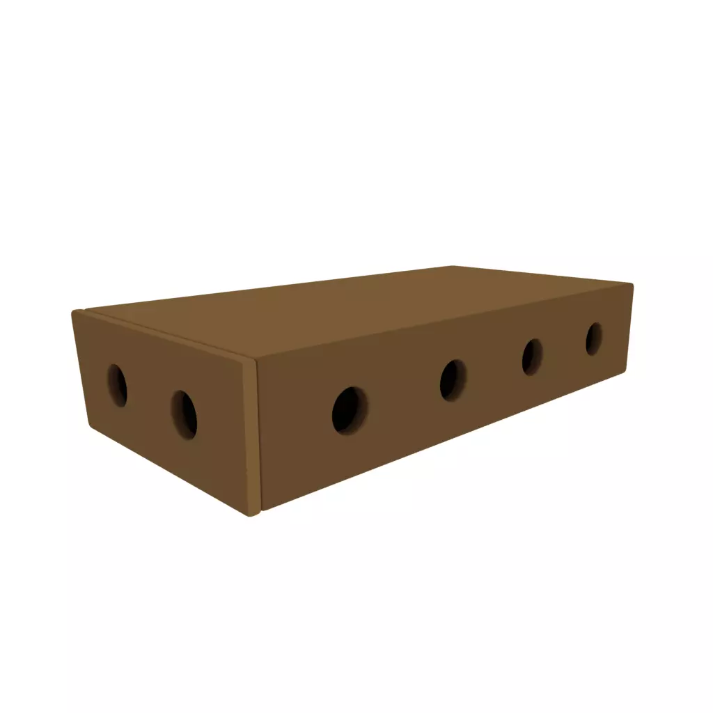 Wooden cage 3D model_0