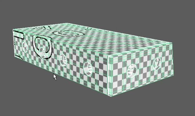 Wooden cage 3D model_4