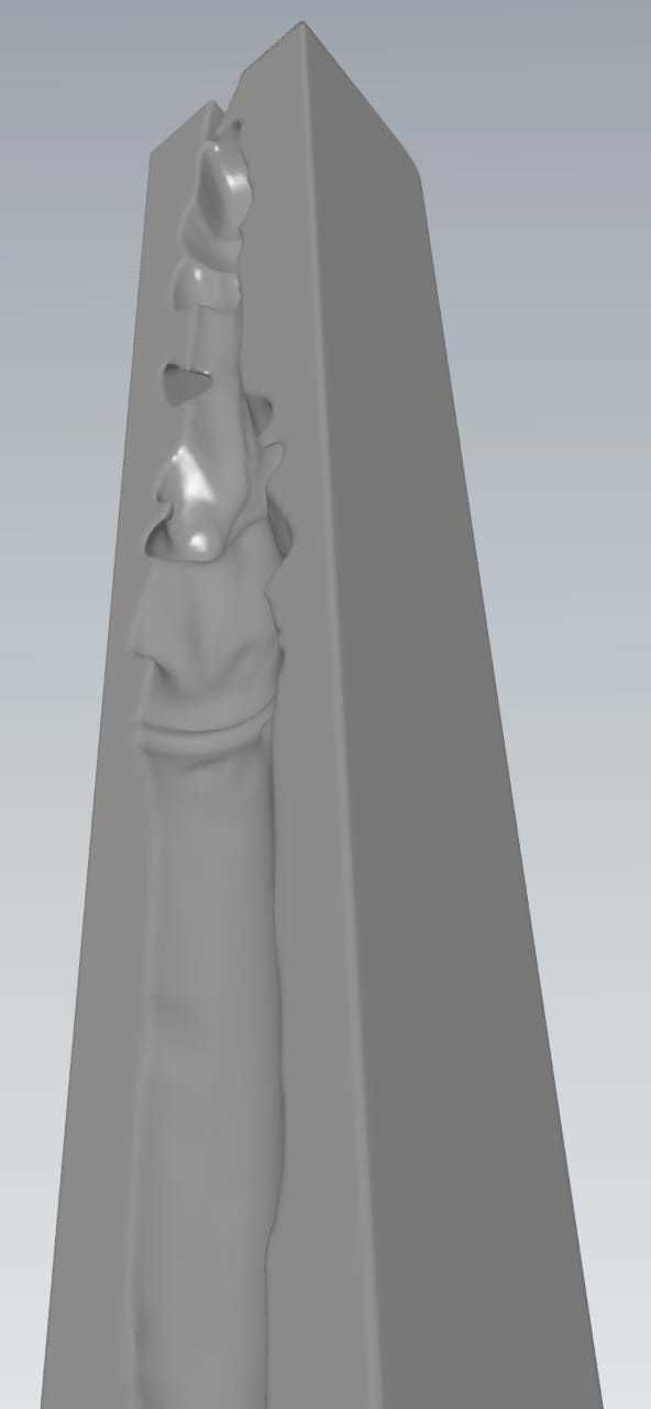 MakeIT Harry Potter Fleur Mold 3D 3D model_1