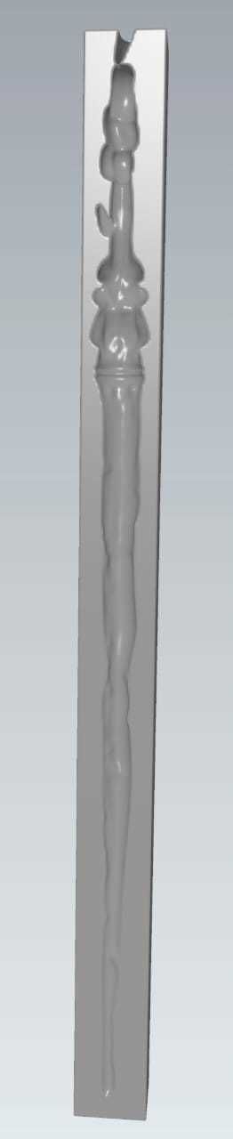 MakeIT Harry Potter Fleur Mold 3D 3D model_9