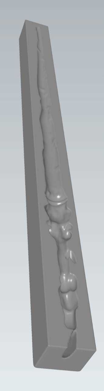 MakeIT Harry Potter Fleur Mold 3D 3D model_5