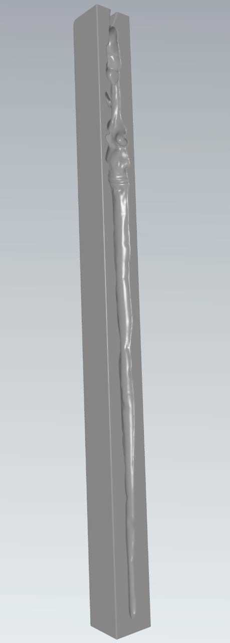 MakeIT Harry Potter Fleur Mold 3D 3D model_10