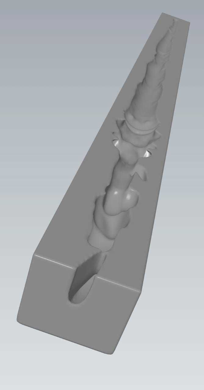 MakeIT Harry Potter Fleur Mold 3D 3D model_6