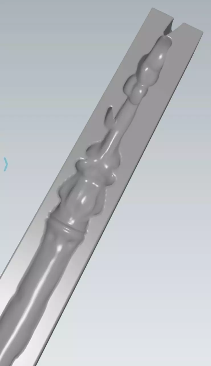 MakeIT Harry Potter Fleur Mold 3D 3D model_0