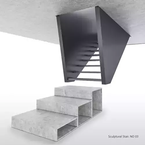suspended stair