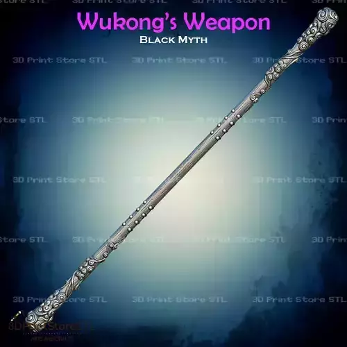 WuKong weapon Cosplay Black Myth - STL File 3D print model